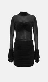 Semi Transparent Mini Dress