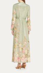 Floral Print Maxi Dress