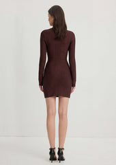 Long Sleeve Bandage Mini Dress