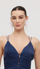 Organza Flower Earrings