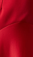 Halter And A Fluid Floor-Length Maxi Dress