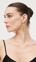 Metal Chain Earrings