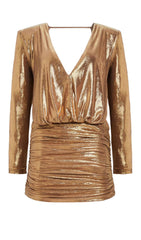 Open Back Mini Dress