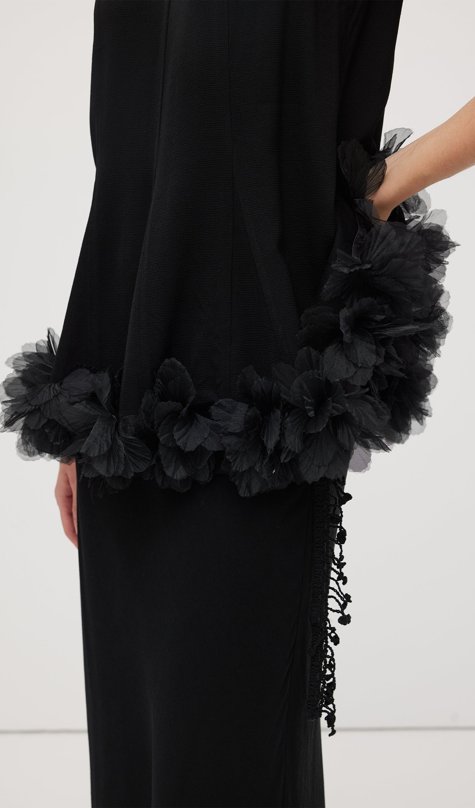 Sleeveless Ruffle Maxi Dress Sets