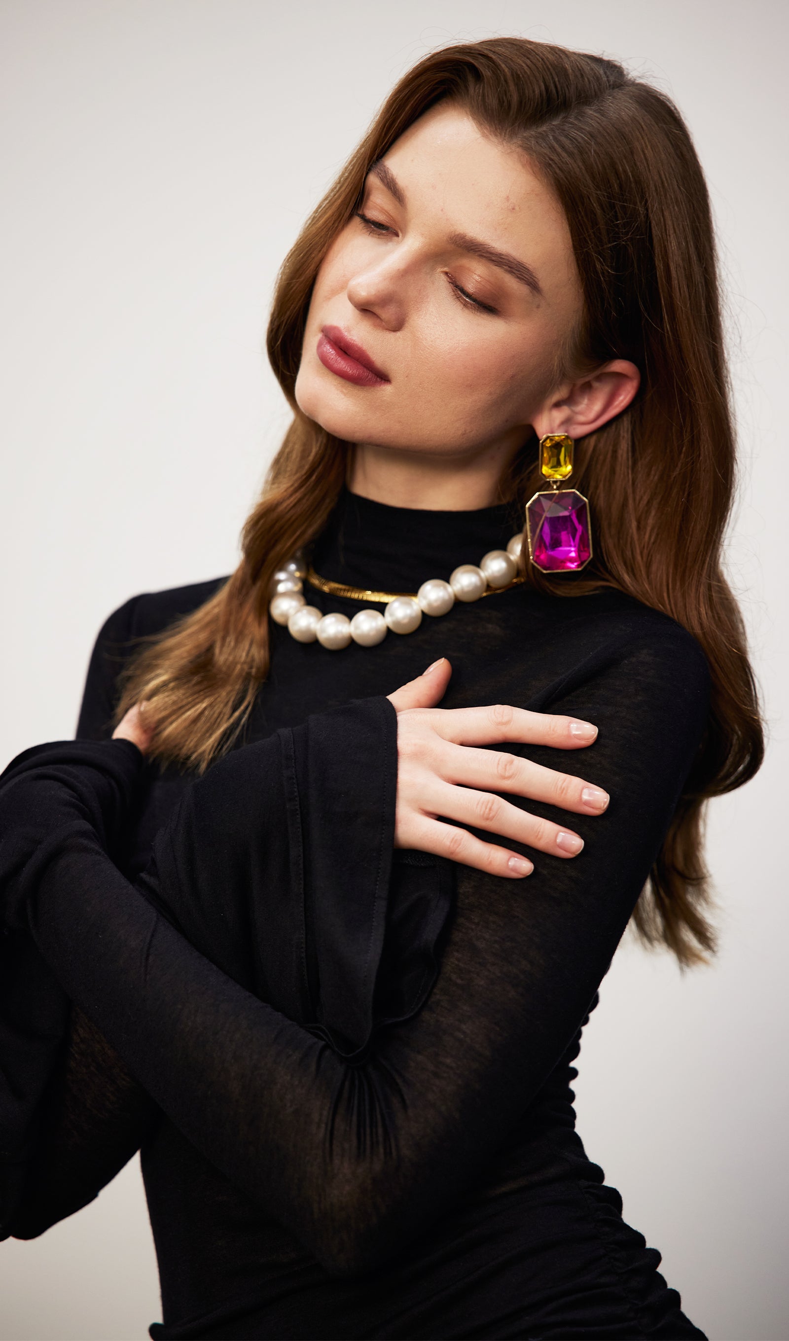 Semi Transparent Mini Dress