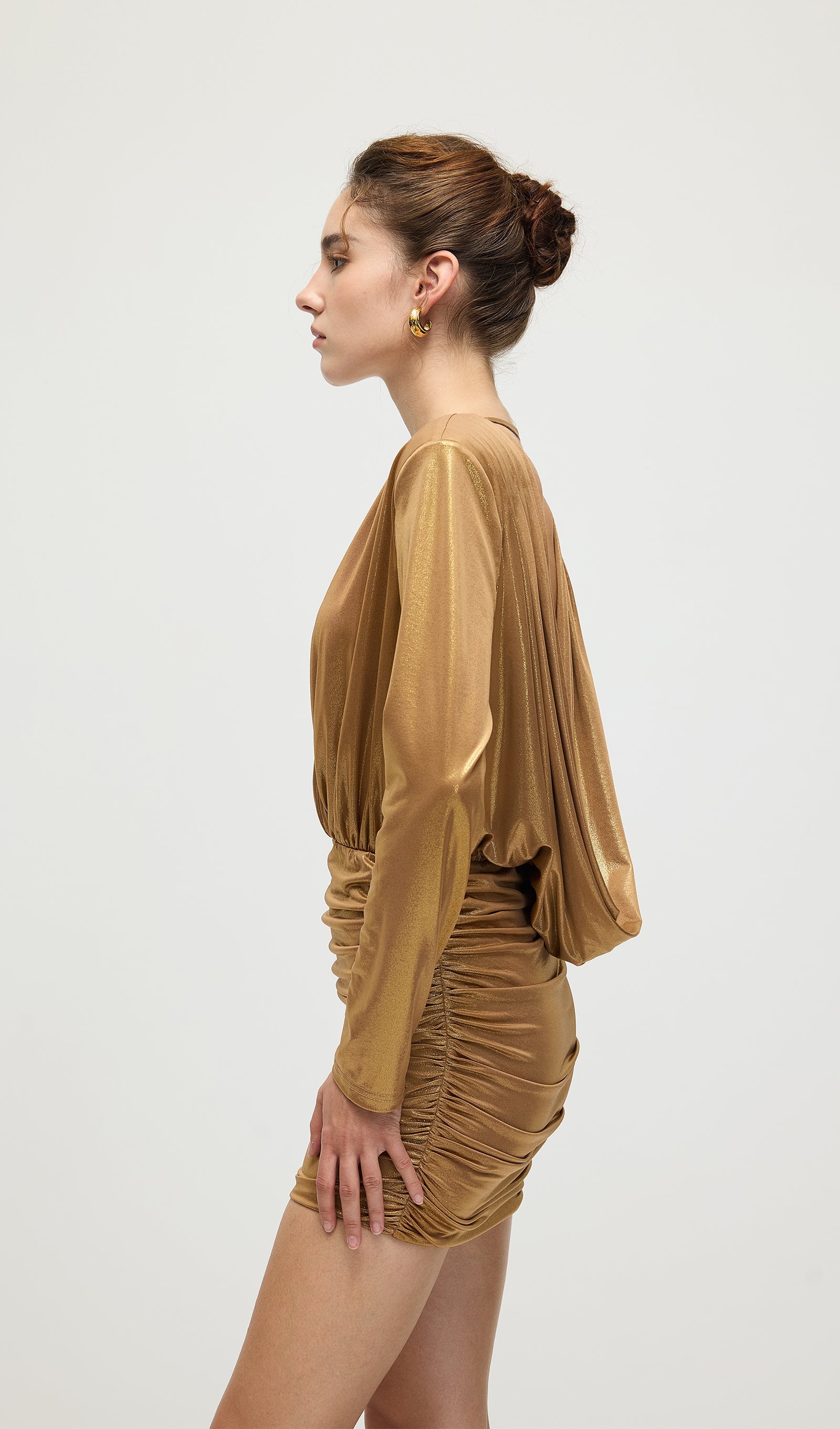 Open Back Mini Dress