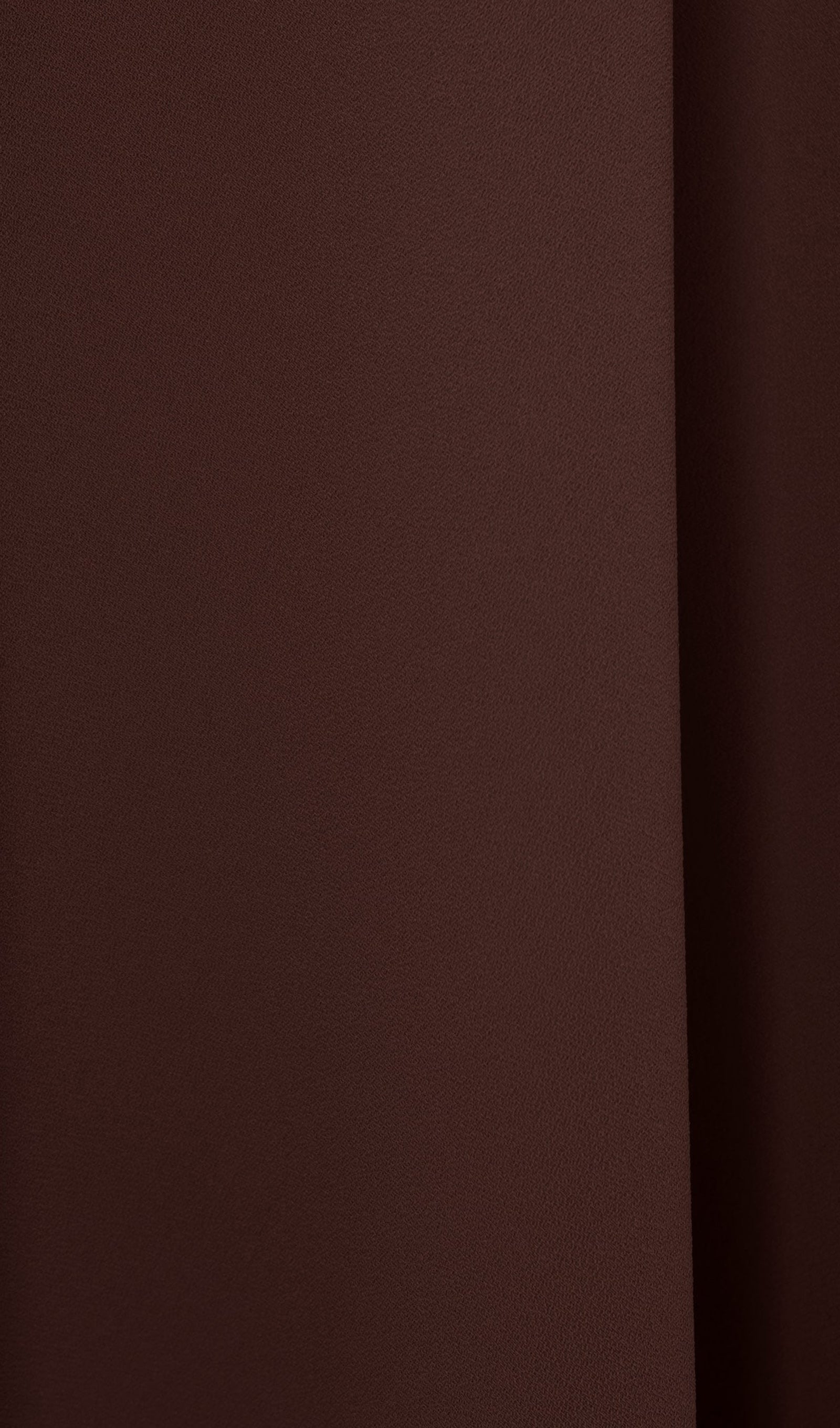 Mini Dress With Flowing Cape In Brown