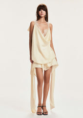 Malus Asymmetrical Mini Dress