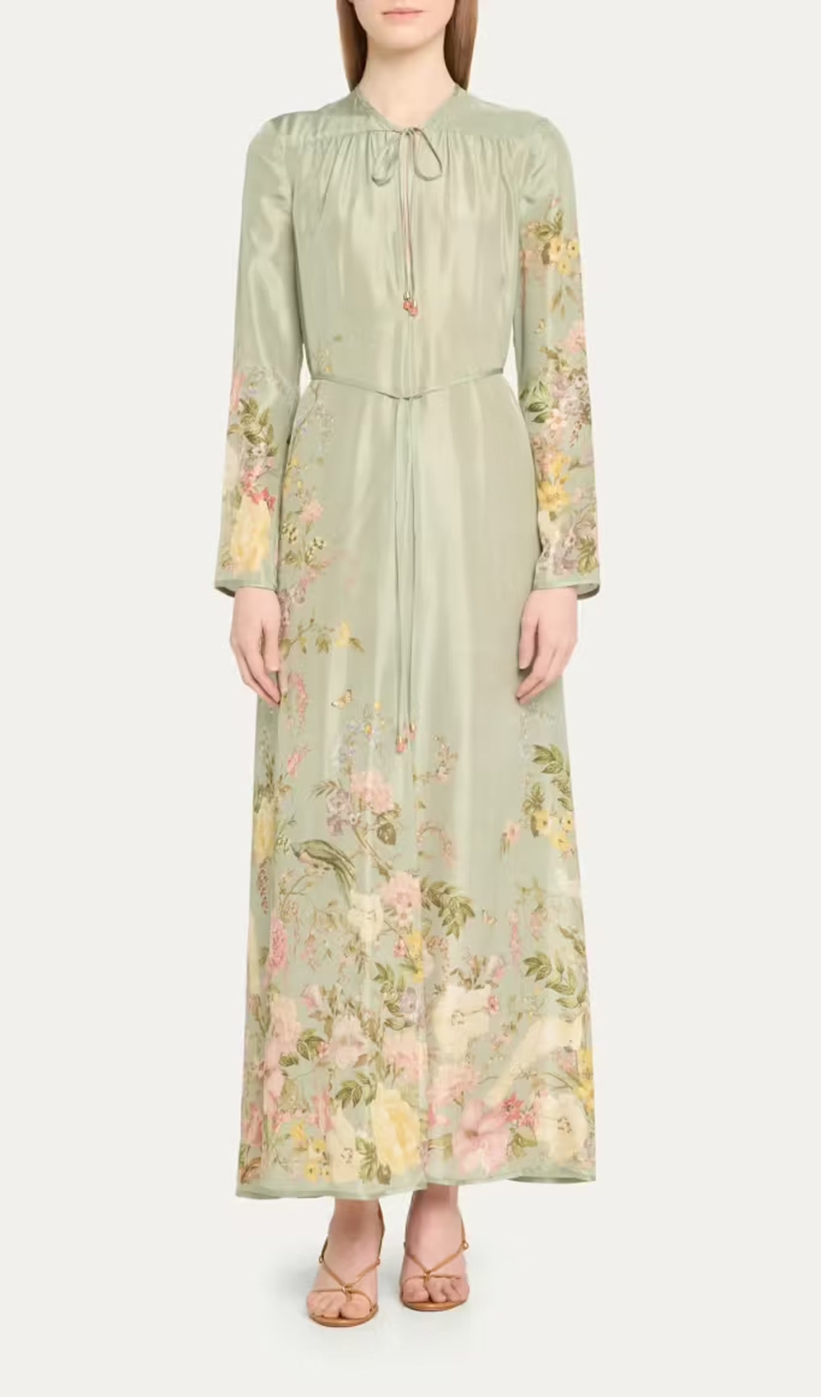 Floral Print Maxi Dress