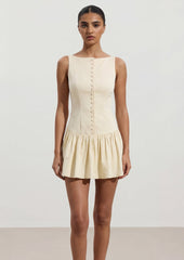 Sleeveelss A-Line Mini Dress