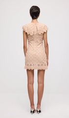 Sleeveless Mini Dress In Pink