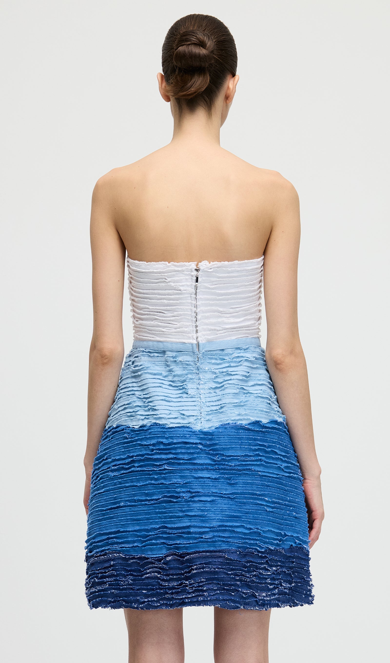 Sakura Denim Mini Dress