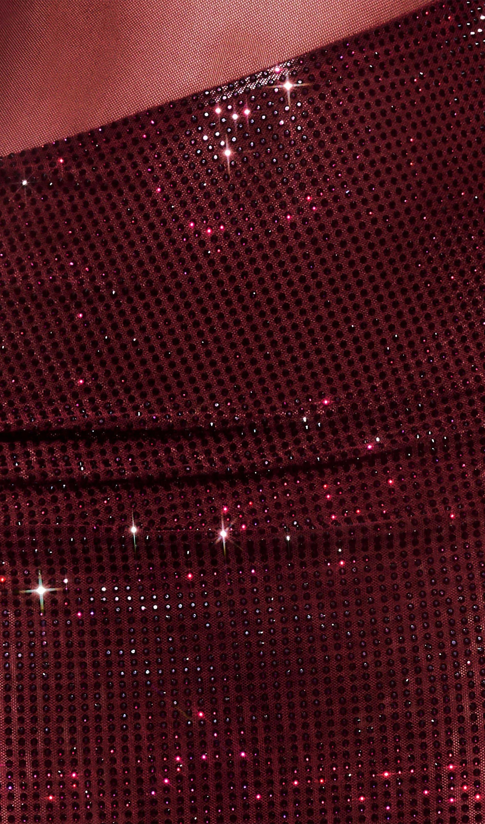 Diamante Off Shoulder Maxi Dress