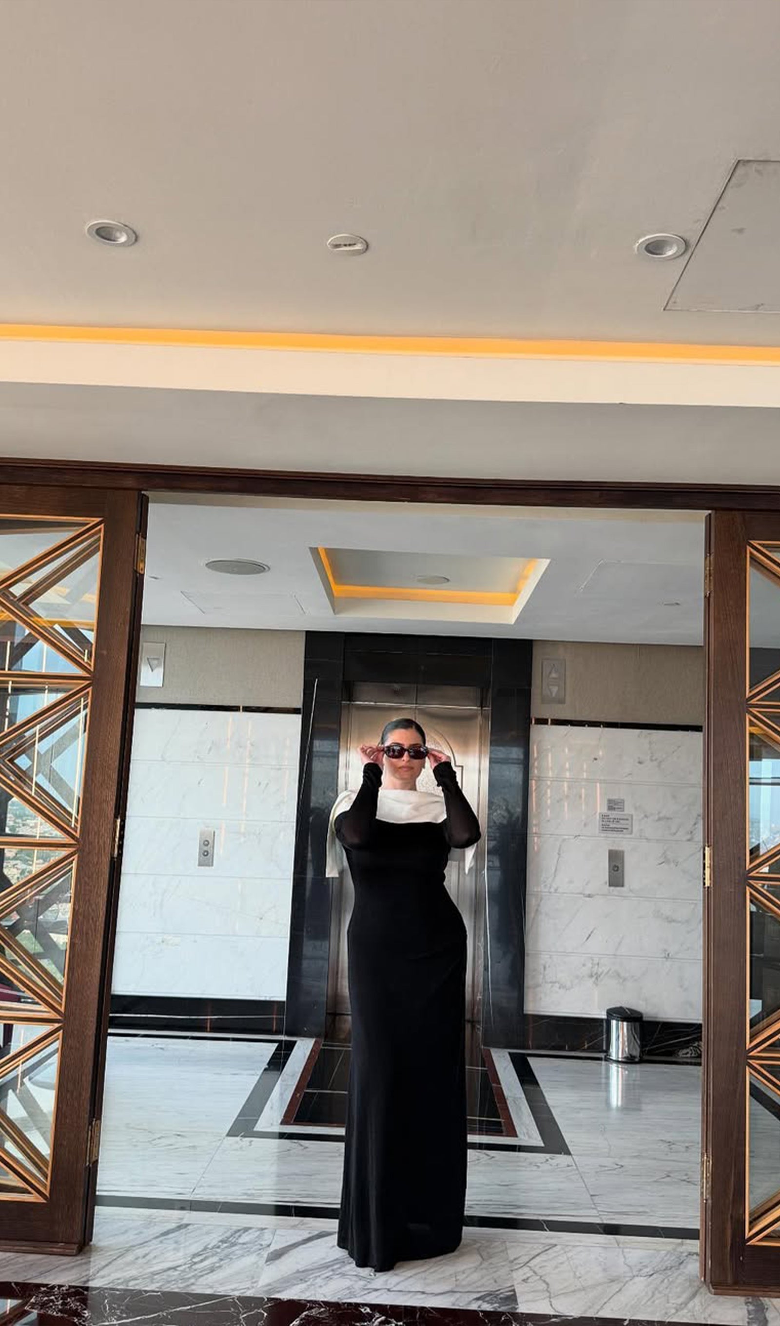 Asymmetrical Draped Shoulder Pleat Maxi Dress In Black