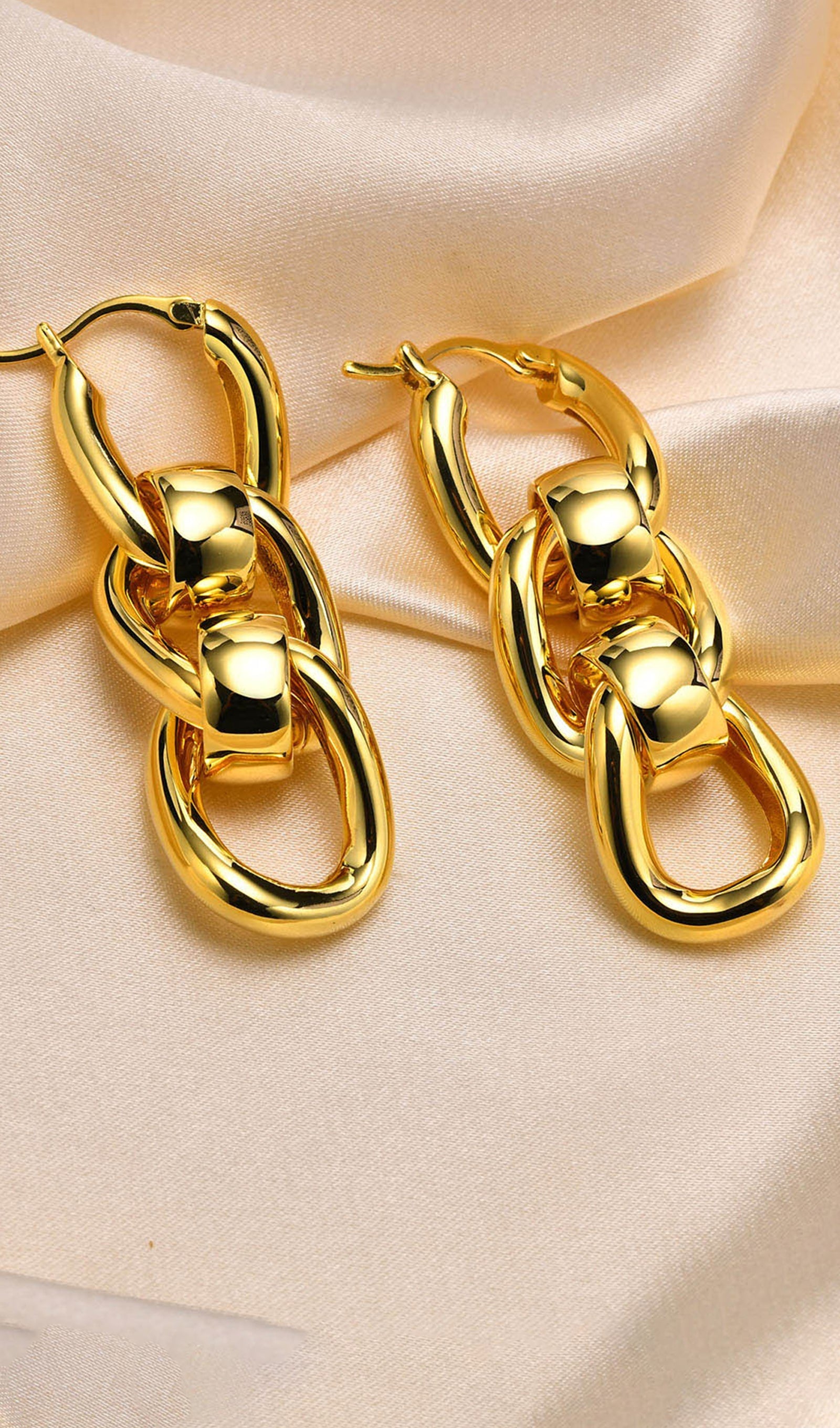 Metal Chain Earrings