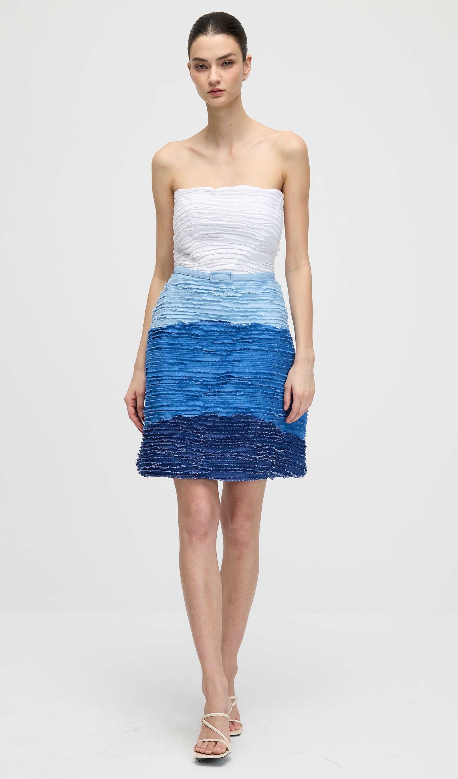 Sakura Denim Mini Dress