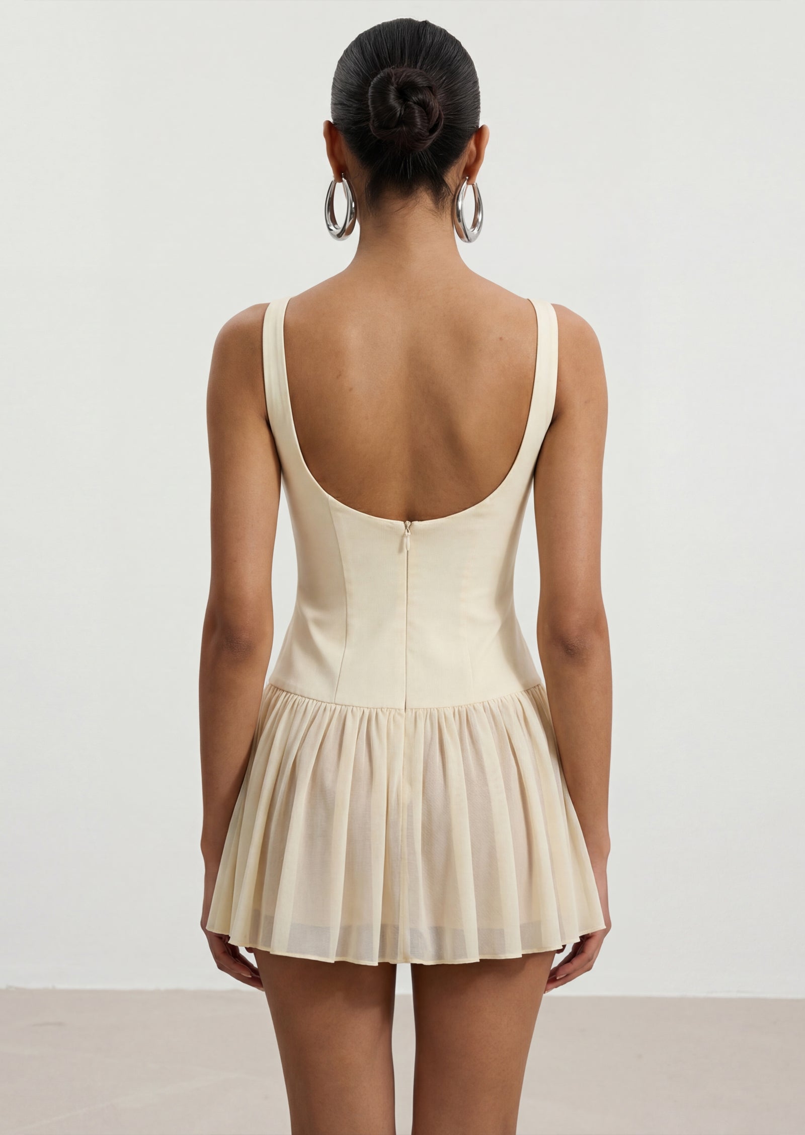 Sleeveelss A-Line Mini Dress