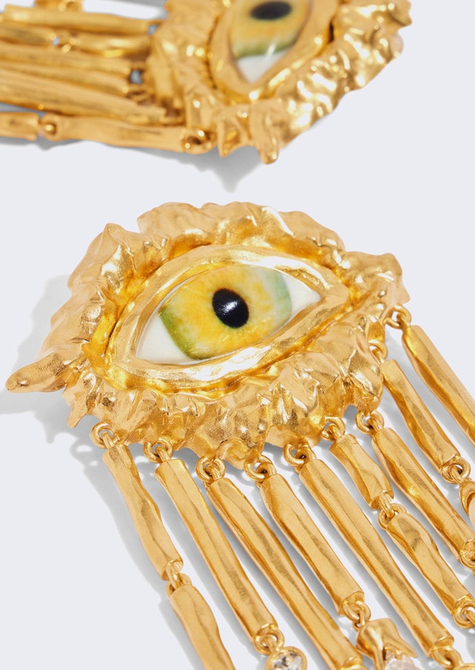 Surrealist Eye Chandelier Earrings