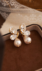 Vintage Flower Earrings