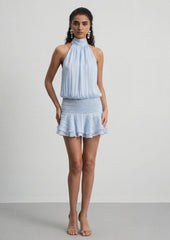 Parialy Chiffon Mini Dress