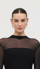 Gold Flower Earrings