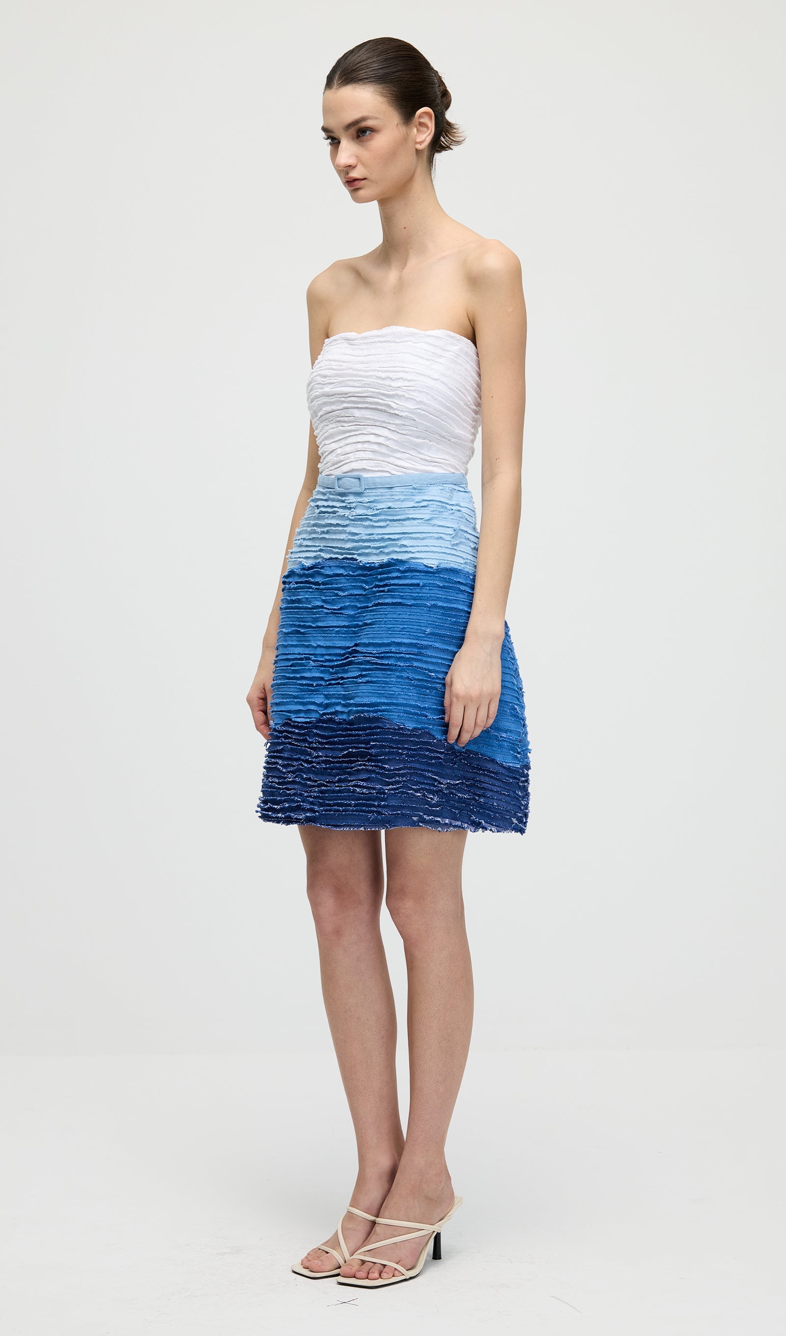 Sakura Denim Mini Dress