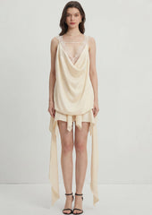 Malus Asymmetrical Mini Dress