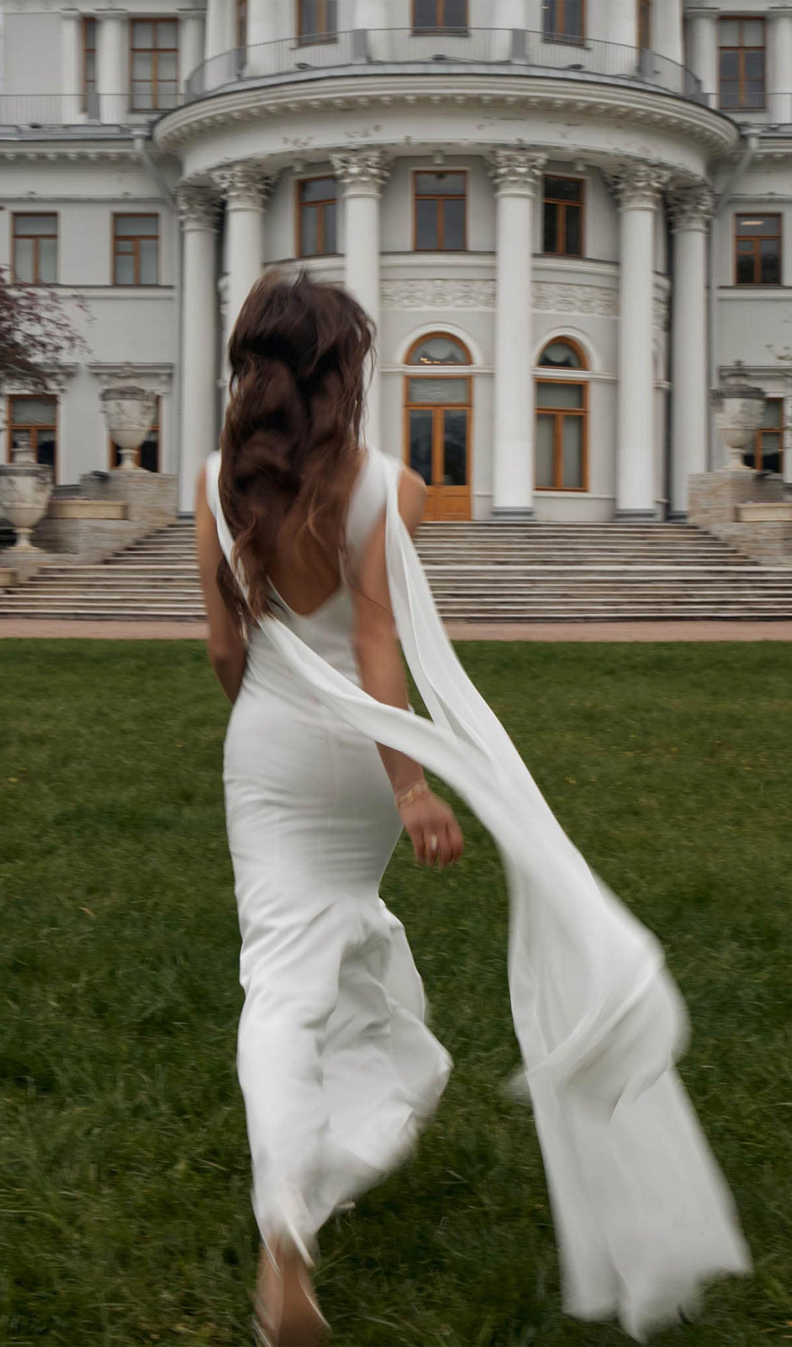 Solid Satin Flared Maxi Dress