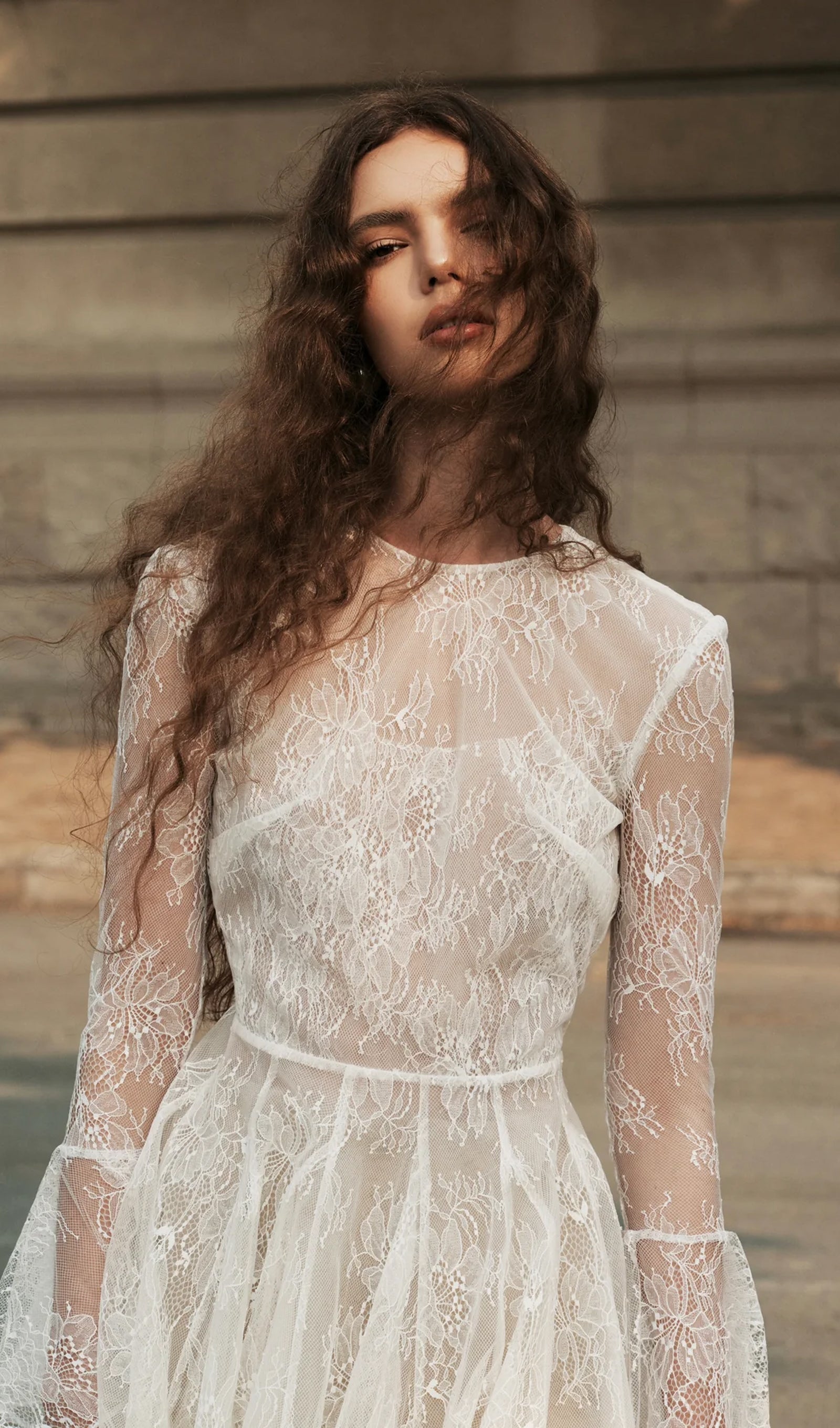 Open Back Flared Mini Dress