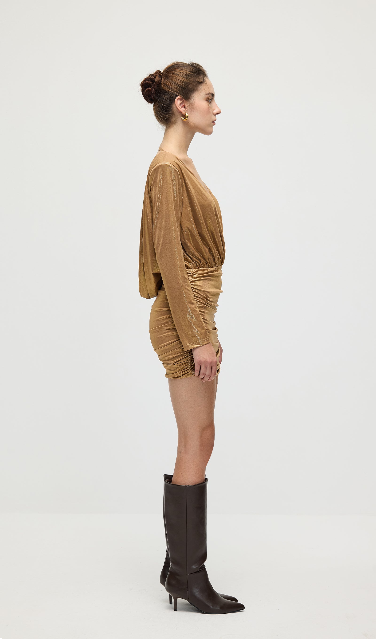 Open Back Mini Dress