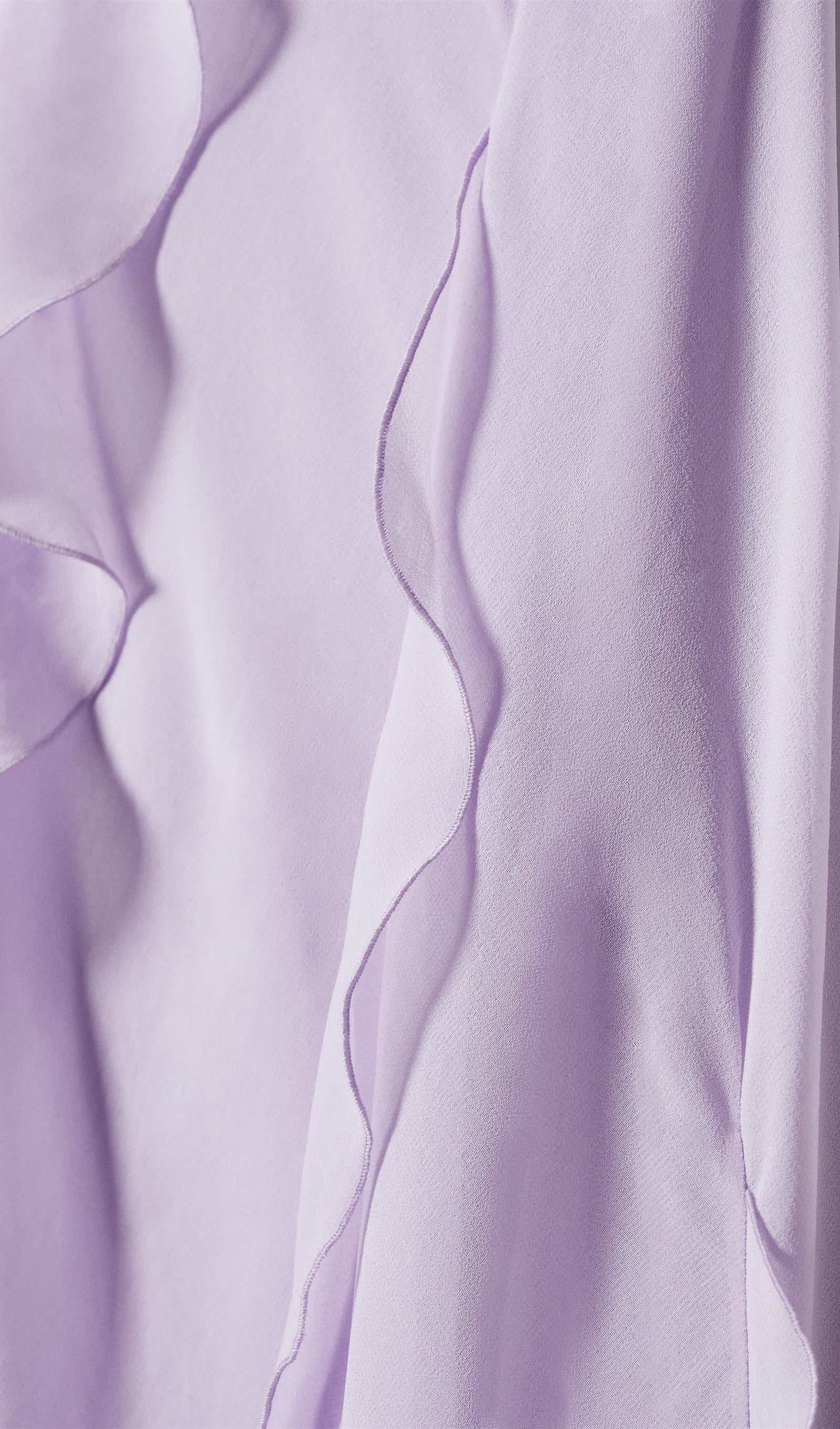 Ruffled Detail Maxi Dress