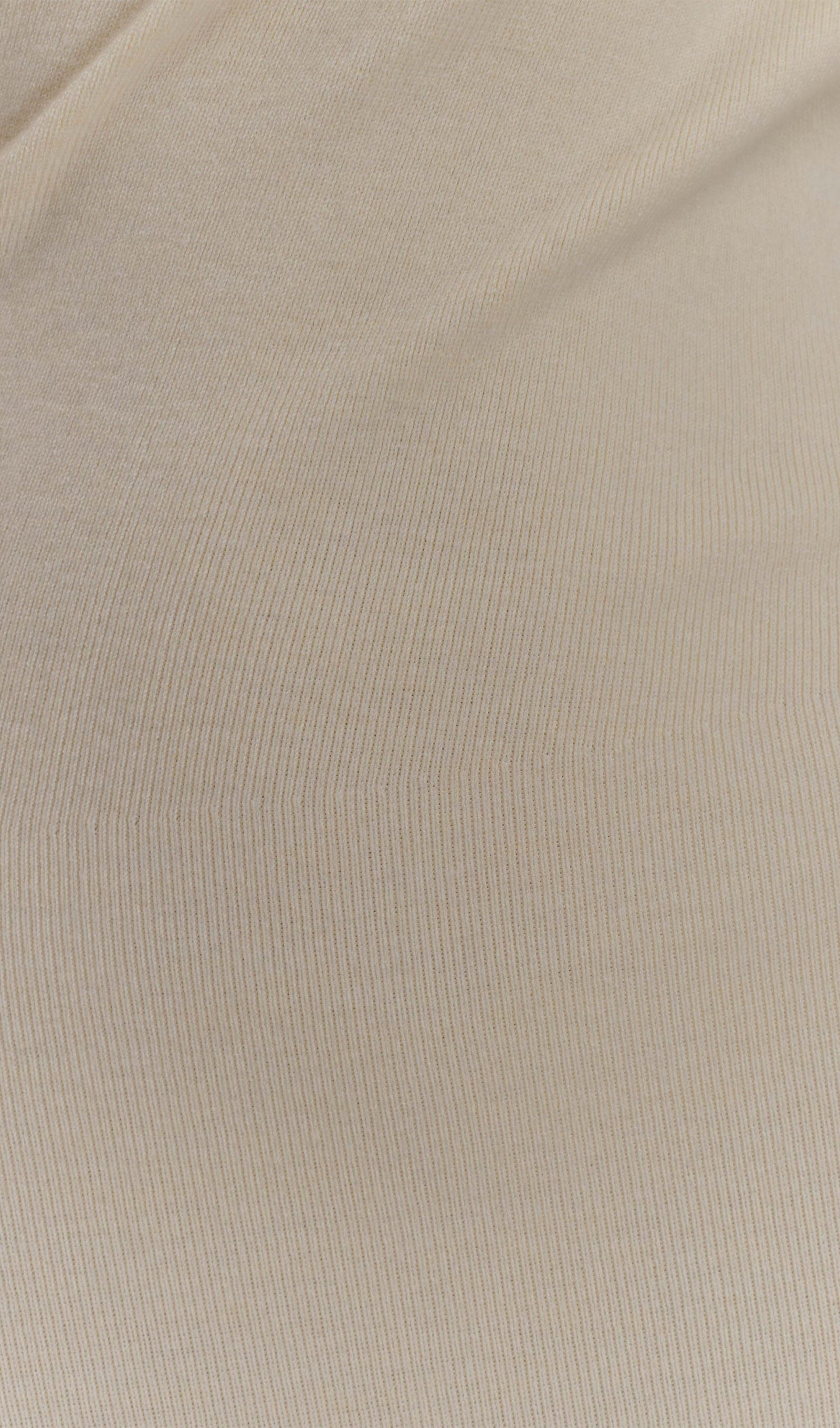 Draped Twist Knit Maxi Dress