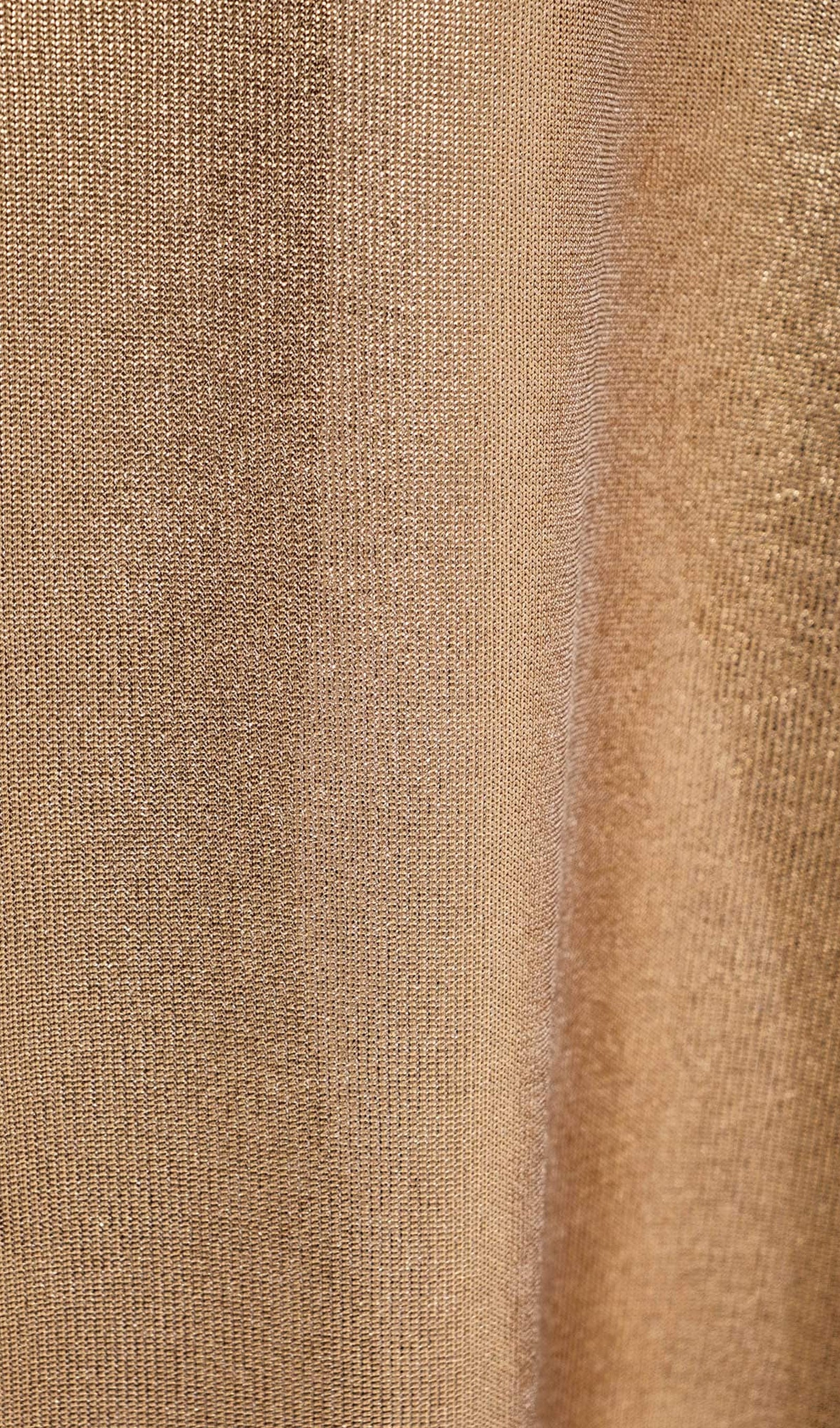 Metallised Jersey Maxi Dress