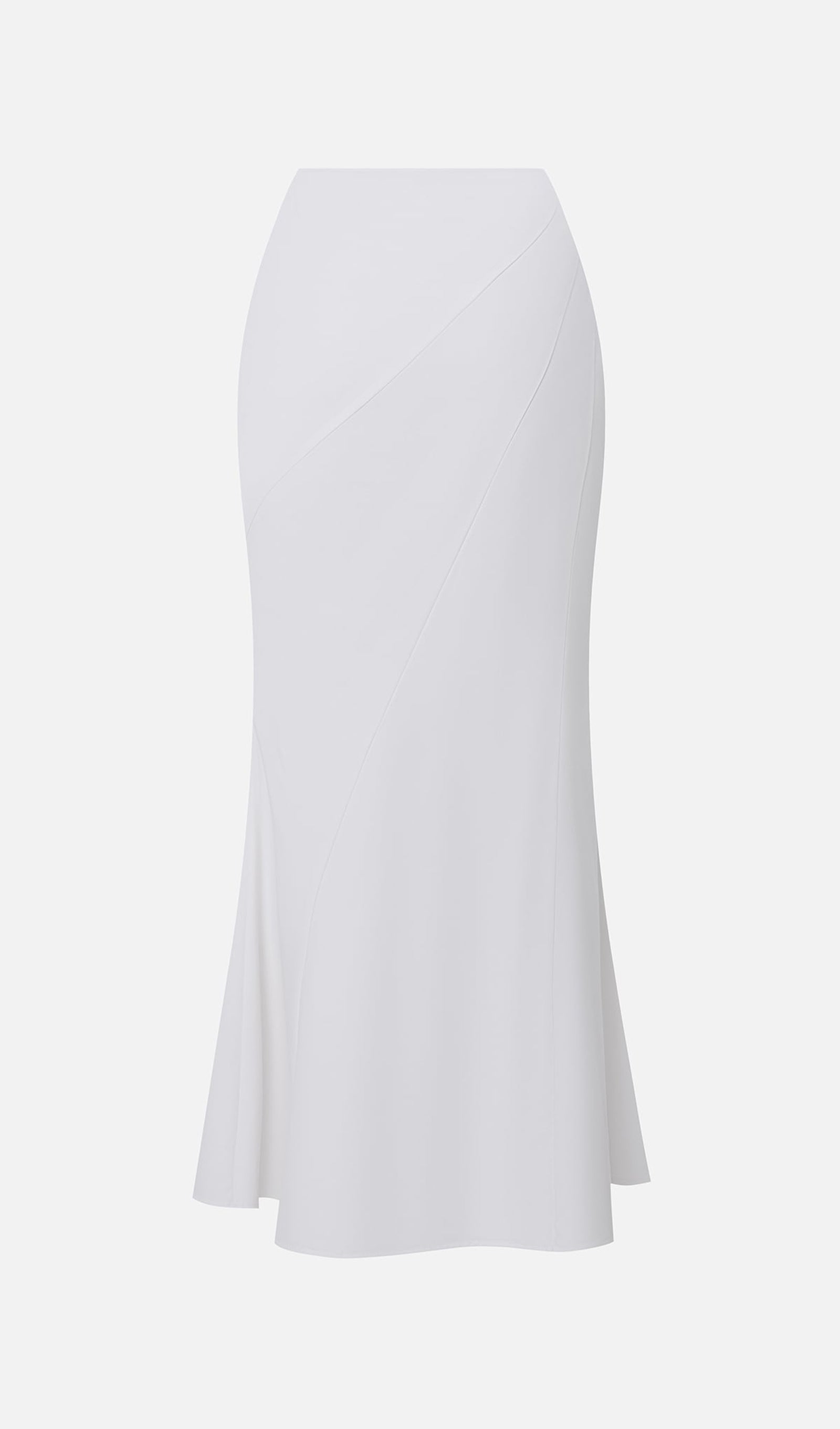 Blouse With Tonal Cape And Flared Maxi Skirt Sets