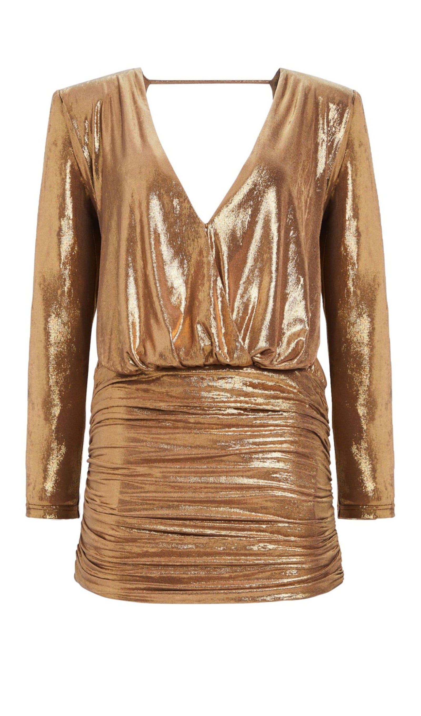 Open Back Mini Dress