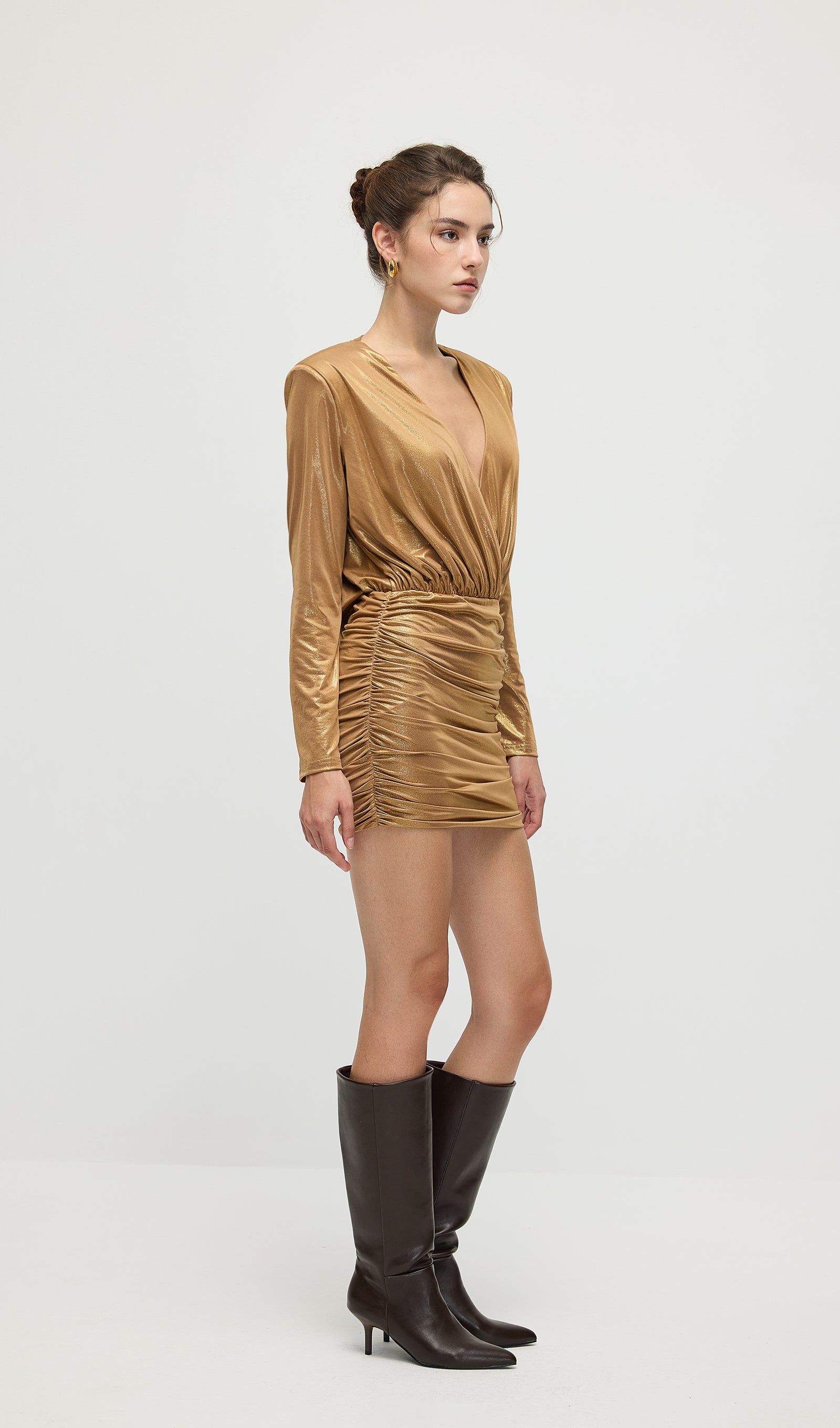 Open Back Mini Dress