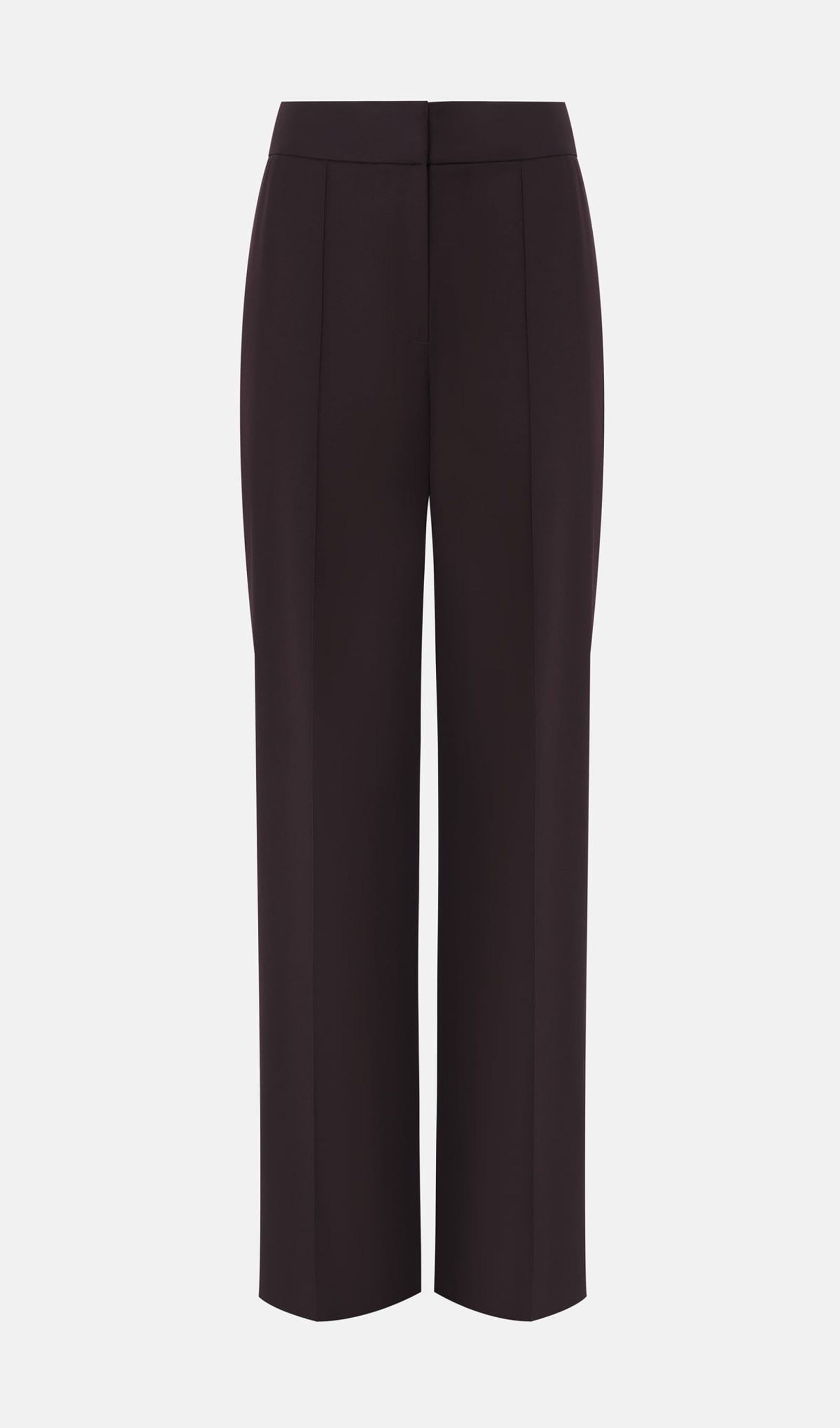 Fitted Jacket With High Collar & Maxi Pants