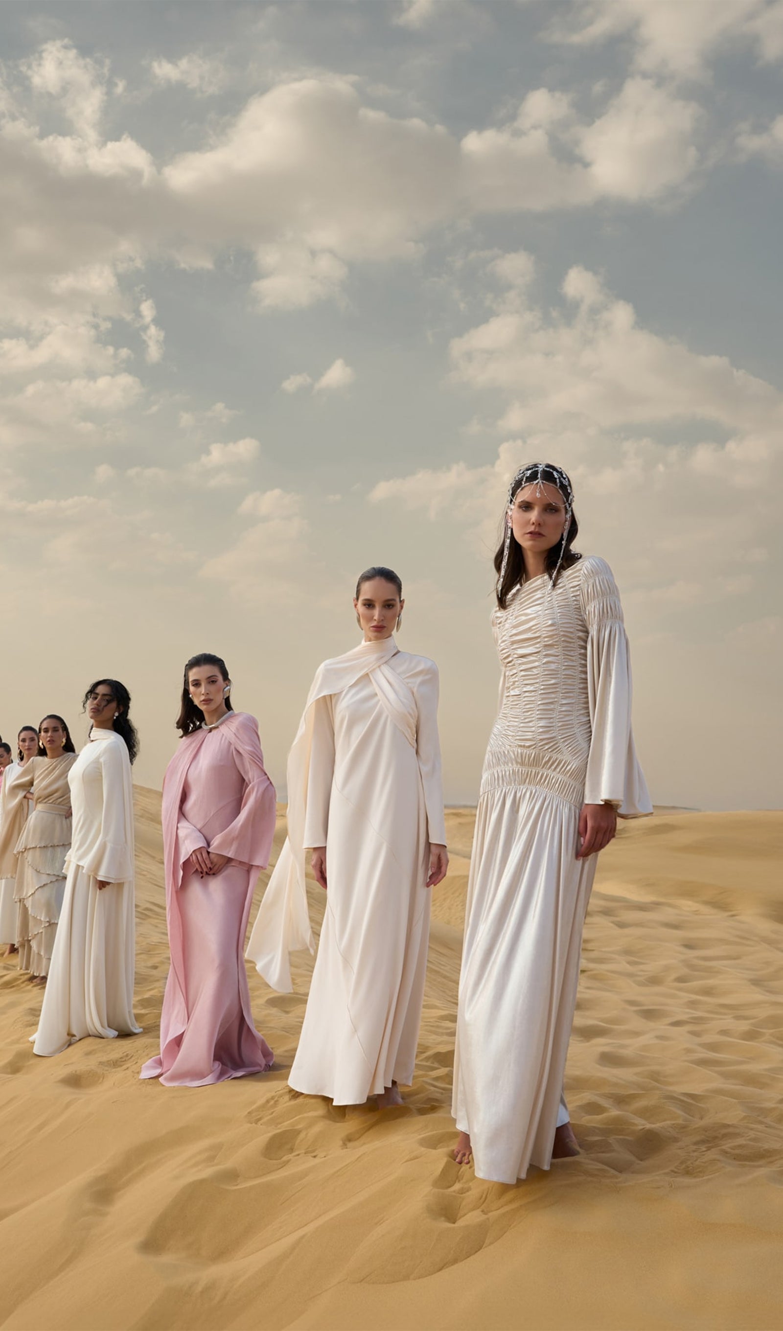 Metallic Elasticated Gathers Maxi Dress