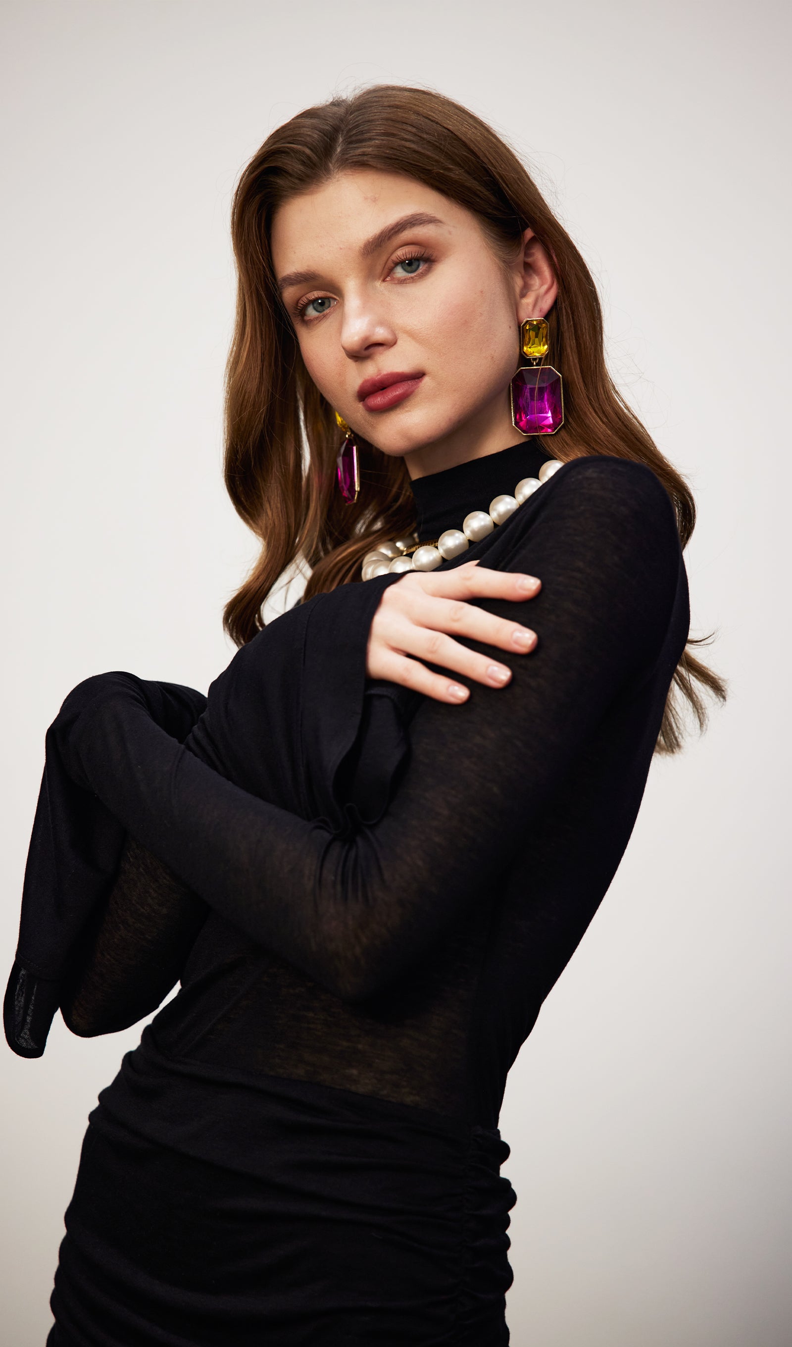 Semi Transparent Mini Dress