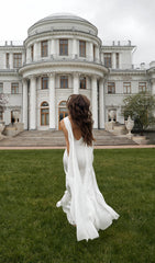 Solid Satin Flared Maxi Dress